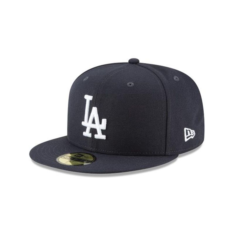 MLB Los Angeles Dodgers Basic 59Fifty Fitted (VVI9364) - Blue New Era Caps